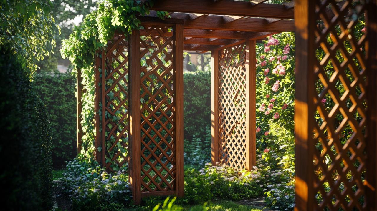 Protege tu inversión: Mantenimiento estacional de celosías con Treillages Martin: Fabricante de celosías de madera desde generaciones